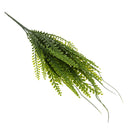 Green Artificial Plastic Plant 5 Branches Rohdea Grass Home Wedding Decor