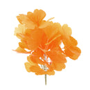 Artificial Ginkgo Leaf Foliage for Home Wedding Garden Decoration Orange