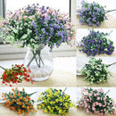 Artificial Silk Gypsophila Baby's Breath Flower Plant Home Wedding Bedroom Living Room Bridal Bouquet Decor Flowers White