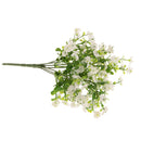 Artificial Silk Gypsophila Baby's Breath Flower Plant Home Wedding Bedroom Living Room Bridal Bouquet Decor Flowers White
