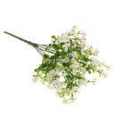 Artificial Silk Gypsophila Baby's Breath Flower Plant Home Wedding Bedroom Living Room Bridal Bouquet Decor Flowers White
