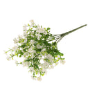 Artificial Silk Gypsophila Baby's Breath Flower Plant Home Wedding Bedroom Living Room Bridal Bouquet Decor Flowers White