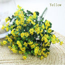 Artificial Silk Gypsophila Baby's Breath Flower Plant Home Wedding Bedroom Living Room Bridal Bouquet Decor Flowers White
