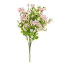 Artificial Silk Gypsophila Baby's Breath Flower Plant Home Wedding Bedroom Living Room Bridal Bouquet Decor Flowers Pink