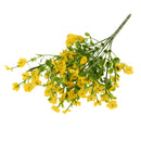 Artificial Silk Gypsophila Baby's Breath Flower Plant Home Wedding Bedroom Living Room Bridal Bouquet Decor Flowers Yellow