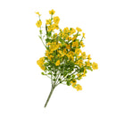 Artificial Silk Gypsophila Baby's Breath Flower Plant Home Wedding Bedroom Living Room Bridal Bouquet Decor Flowers Yellow