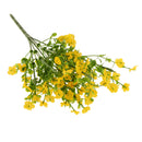 Artificial Silk Gypsophila Baby's Breath Flower Plant Home Wedding Bedroom Living Room Bridal Bouquet Decor Flowers Yellow