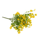 Artificial Silk Gypsophila Baby's Breath Flower Plant Home Wedding Bedroom Living Room Bridal Bouquet Decor Flowers Yellow