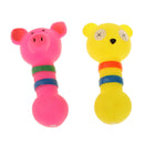 Pet Dog Cat Puppy Giggle Wobble Bite Play Rolling Sound Funny Toy Pig Bear