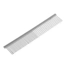 Pet Supplies Dead Loose Hair Removal Flea Comb Stainless Pin Dog Cat Dual Density Grooming Clean Brush Pet Accessory -M