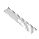 Pet Supplies Dead Loose Hair Removal Flea Comb Stainless Pin Dog Cat Dual Density Grooming Clean Brush Pet Accessory -M