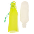 Pet Dog Cat Portable Travel Water Bowl Bottle Dispenser Feeder Drinking Bottle 500ML Capacity Drinking Bottle Random Color