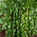 Artificial Beautiful Cloth 170 Leaves Watermelon Vine Home Office Garden Decor PACK OF 12PCS Green