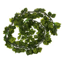 Artificial Beautiful Cloth 170 Leaves Watermelon Vine Home Office Garden Decor PACK OF 12PCS Green
