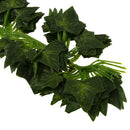 Artificial Cloth 170 Leaves Sweet Potato Vine Foliage Plant Home Office Garden Decor PACK OF 12PCS Green