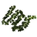 Artificial Cloth 170 Leaves Sweet Potato Vine Foliage Plant Home Office Garden Decor PACK OF 12PCS Green