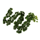 Artificial Cloth 170 Leaves Grape Vine Foliage Plant Home Office Garden Decor PACK OF 12PCS Green