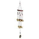 Bronze 10 Big Metal Bells Wood Wind Chime Outdoor Garden Hanging Decor Gift