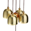 Bronze 10 Big Metal Bells Wood Wind Chime Outdoor Garden Hanging Decor Gift