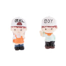 Set of 4 Miniature Fairy Garden Micro Landscape Dollhouse Bonsai Decor Sports Boy