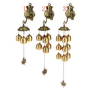 Chinese 6 Bells Wind Chime Lucky Bag Feng Shui Yard Garden Outdoor Decor