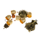 Chinese 6 Bells Wind Chime Lucky Bag Feng Shui Yard Garden Outdoor Decor