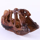 Dinosaur Ceratosaurus Skull Replica Skeleton Model Aquarium Ornament Decor