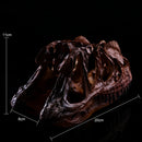 Dinosaur Ceratosaurus Skull Replica Skeleton Model Aquarium Ornament Decor