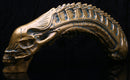 Predator VS Alien Skull Fossil Resin Model AVP Figure Statue Collectible Toy