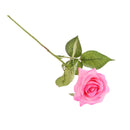 Artificial Real Latex Touch 20pcs Rose Flower Bouquet Wedding Decor Pink