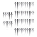 Pack of 50Pcs Micro Adjustable Water Flow Irrigation Dripper on Stake Emitter Drip System