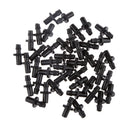 1/4 Inch Plastic Hose Drip Nozzle fitting for Agricultural Garden Irrigation Pack of 50