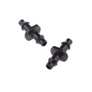 Double Barbed Connector Fitting 4/7mm Tubing Garden Agricultural Garden Lawn Pack of 50