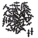 Double Barbed Connector Fitting 4/7mm Tubing Garden Agricultural Garden Lawn Pack of 50