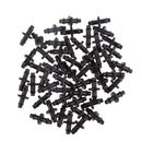 Double Barbed Connector Fitting 4/7mm Tubing Garden Agricultural Garden Lawn Pack of 50