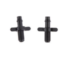 4/7 Screw Thread Double-Way Irrigation Garden Water Connector Pack of 50