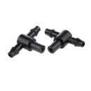 4/7 Barbed Tee Connector Joiner Drip Irrigation Fittings Hydroponics Pack of 50