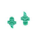 Mini 180 Degree Garden Watering Spray Nozzle Sprinkler Irrigation System Pack of 50