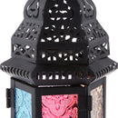 LANTERN METAL CASTLE HANGING HOUSE GARDEN TEA LIGHT CANDLE HOLDER WEDDING