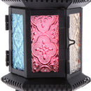 LANTERN METAL CASTLE HANGING HOUSE GARDEN TEA LIGHT CANDLE HOLDER WEDDING