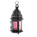 LANTERN METAL CASTLE HANGING HOUSE GARDEN TEA LIGHT CANDLE HOLDER WEDDING