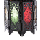 LANTERN HOLLOW METAL HANGING HOUSE GARDEN TEA LIGHT CANDLE HOLDER WEDDING