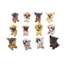 Set of 12Pcs Miniature Dogs Bonsai DIY Craft Fairy Garden Landscape Home Room Table Decor