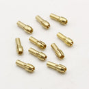 Imported 0.5--3.2mm 10 Pieces Micro Drill Chuck Collet Bits Brass Shank for Rotary Tools