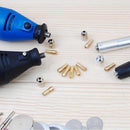 Imported 0.5--3.2mm 10 Pieces Micro Drill Chuck Collet Bits Brass Shank for Rotary Tools