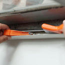 Multipurpose Window Track Cleaning Brush Keyboard Cranny Dust Shovel Tool
