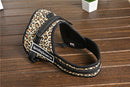 Soft Comfortable Cotton D-Ring Attached Puppy Vest Harness Safety Equipment Pet Supplies Leopard M