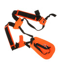 Strimmer Shoulder Harness Strap For Brush Cutter & Trimmer with Hook Orange