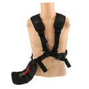 Black Safe Double Shoulder Harness Strap For Brush Cutter Strimmer Trimmer