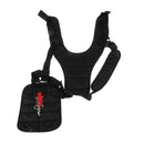 Black Safe Double Shoulder Harness Strap For Brush Cutter Strimmer Trimmer